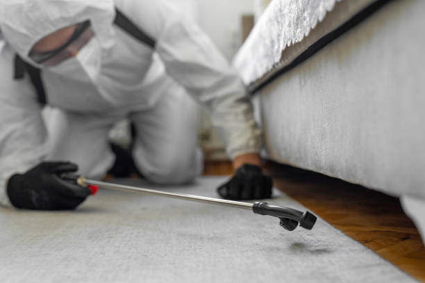 Professional Cockroach Control technician working in Secaucus, NJ